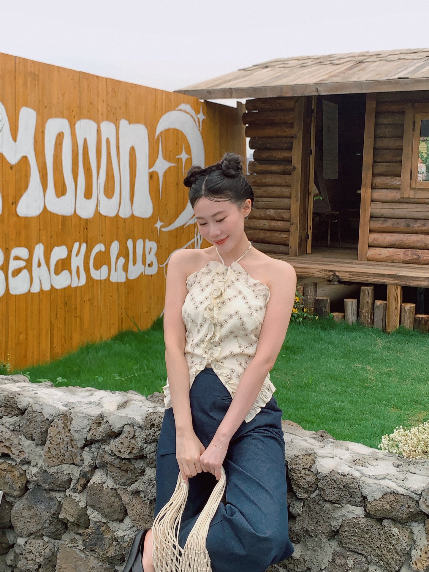 9090girl! Mesh Tote- Styled With Inner Pouch