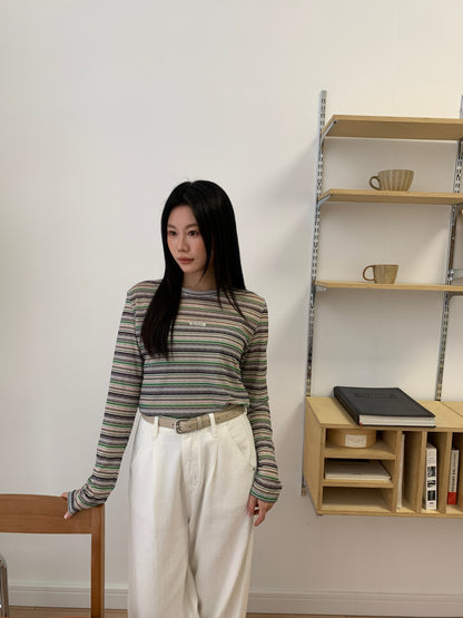 Summer Classic -> A must-have white pants for summer♥ (comes with a belt)