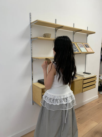 Functional girl bubble skirt pop ＜3 pop ＜3 pop Popping bubble skirt (including waist bag)