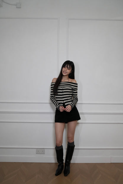 A22 Necy Pure Seduction Stripe-Knit