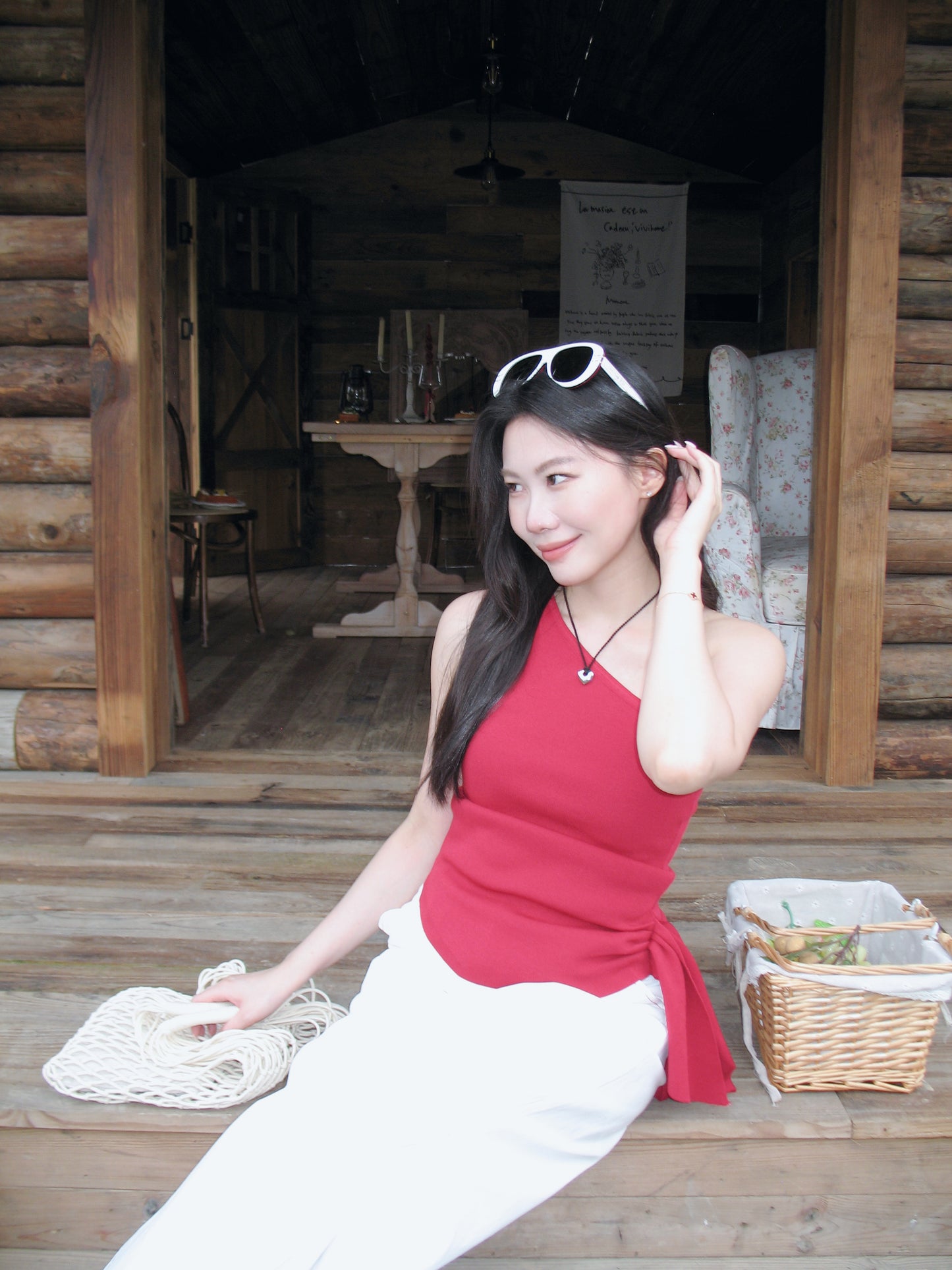 9090girl! Mesh Tote- Styled With Inner Pouch