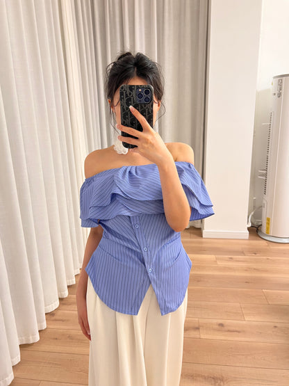 Two ways designer off-shoulder shirt (I just love it!!!!!)