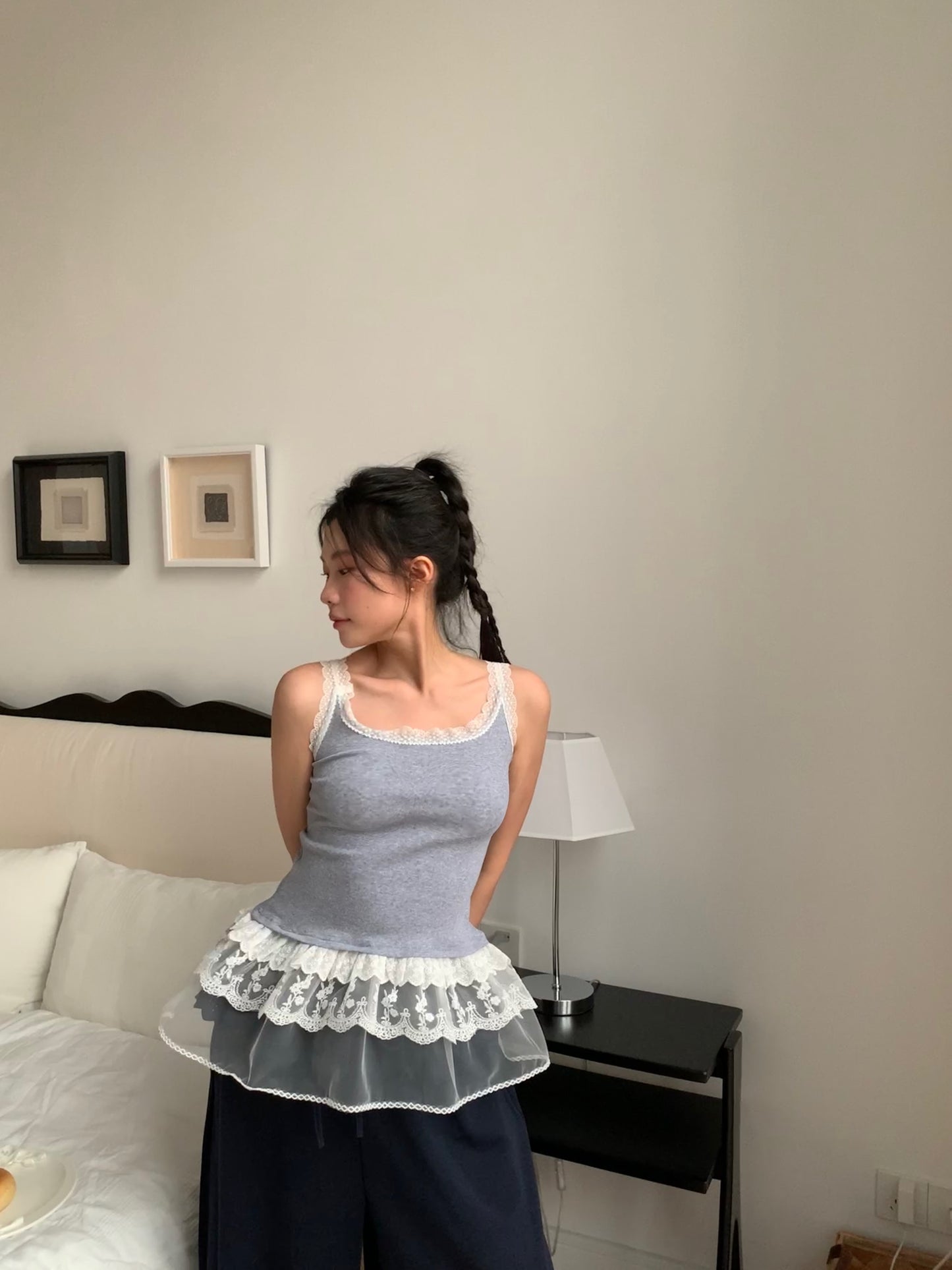 (Recommended!) Slay girl! Lace Culottes