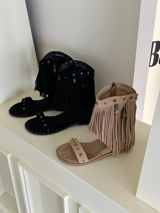 Baha Leather Boot Sandals