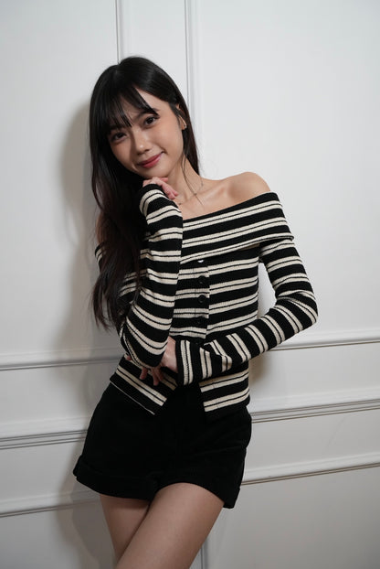 A22 Necy Pure Seduction Stripe-Knit