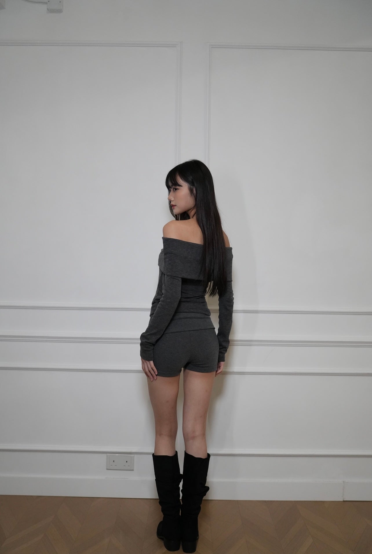 A03 Debo Stacked Suede Boots