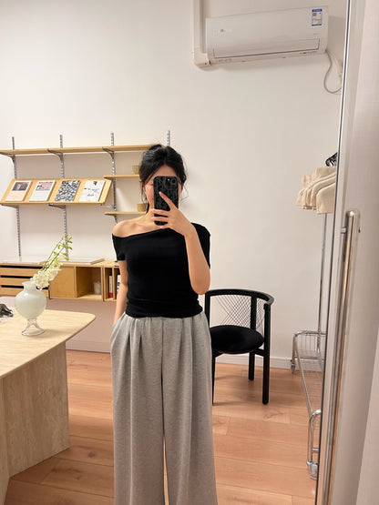 (Everyone screams!) Comfortable cotton pants