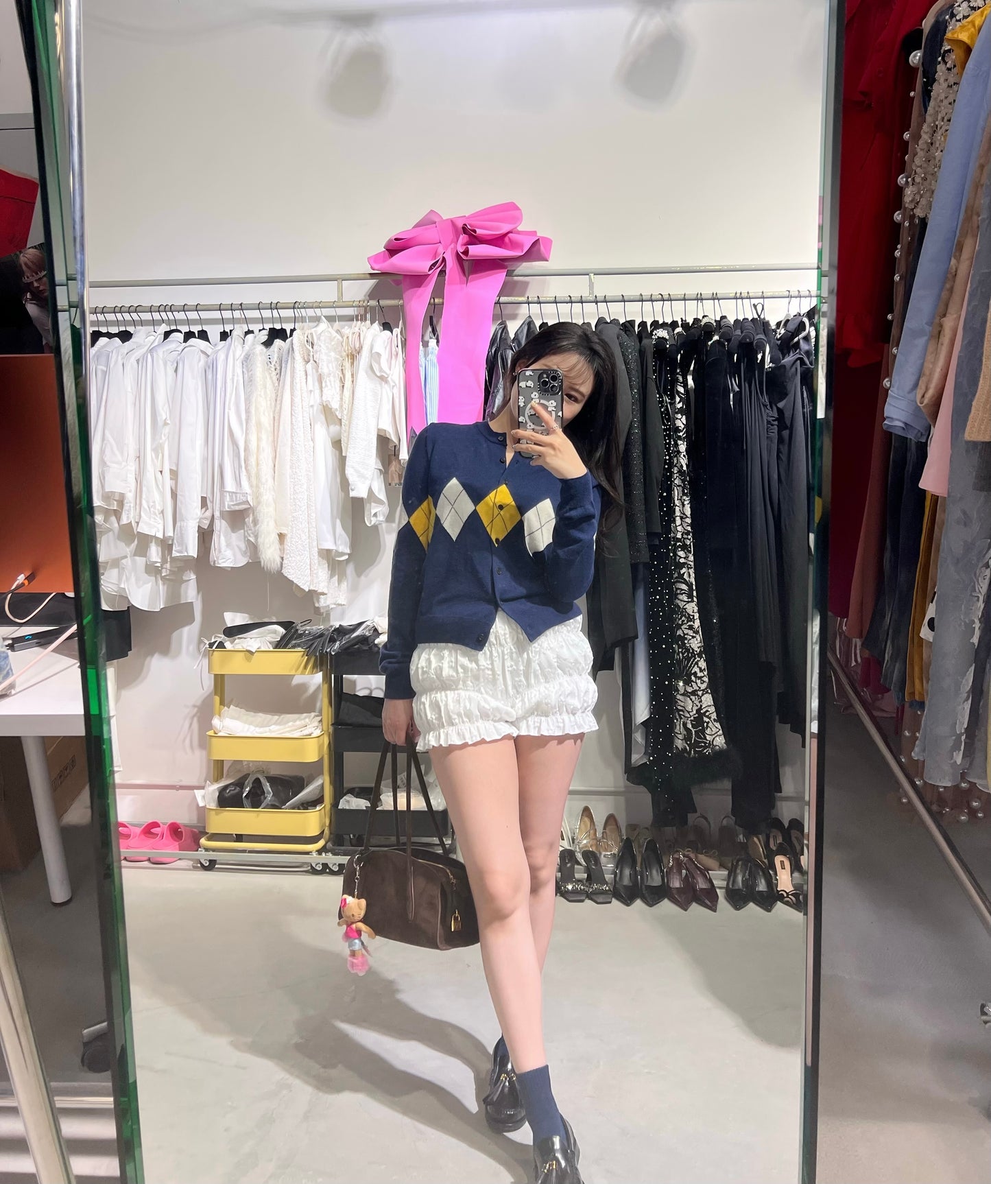 A41 Ruben Seoul Puff Shorts