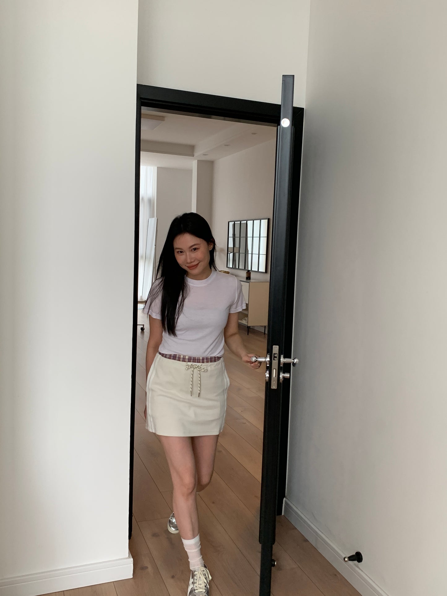 Silly Dance Plaid Skirt