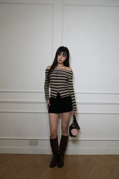 A03 Debo Stacked Suede Boots