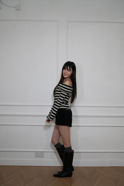 A22 Necy Pure Seduction Stripe-Knit