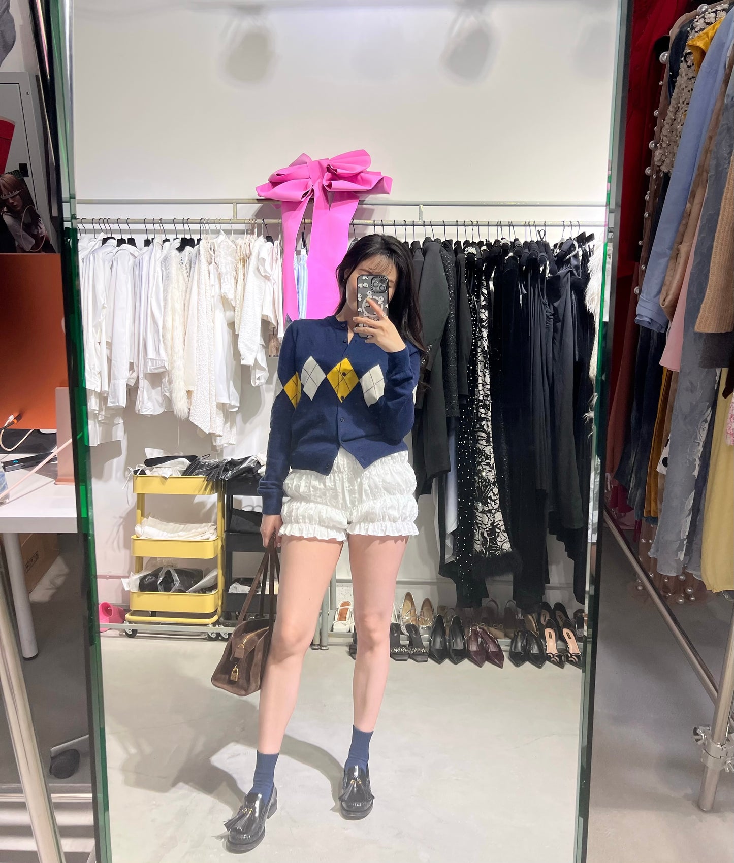 A41 Ruben Seoul Puff Shorts