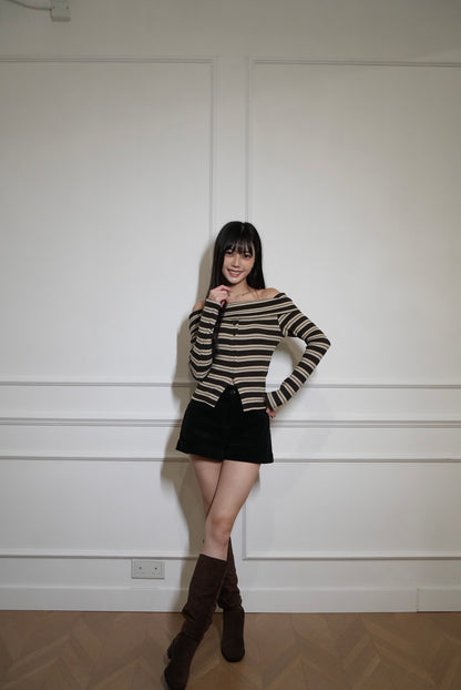 A03 Debo Stacked Suede Boots