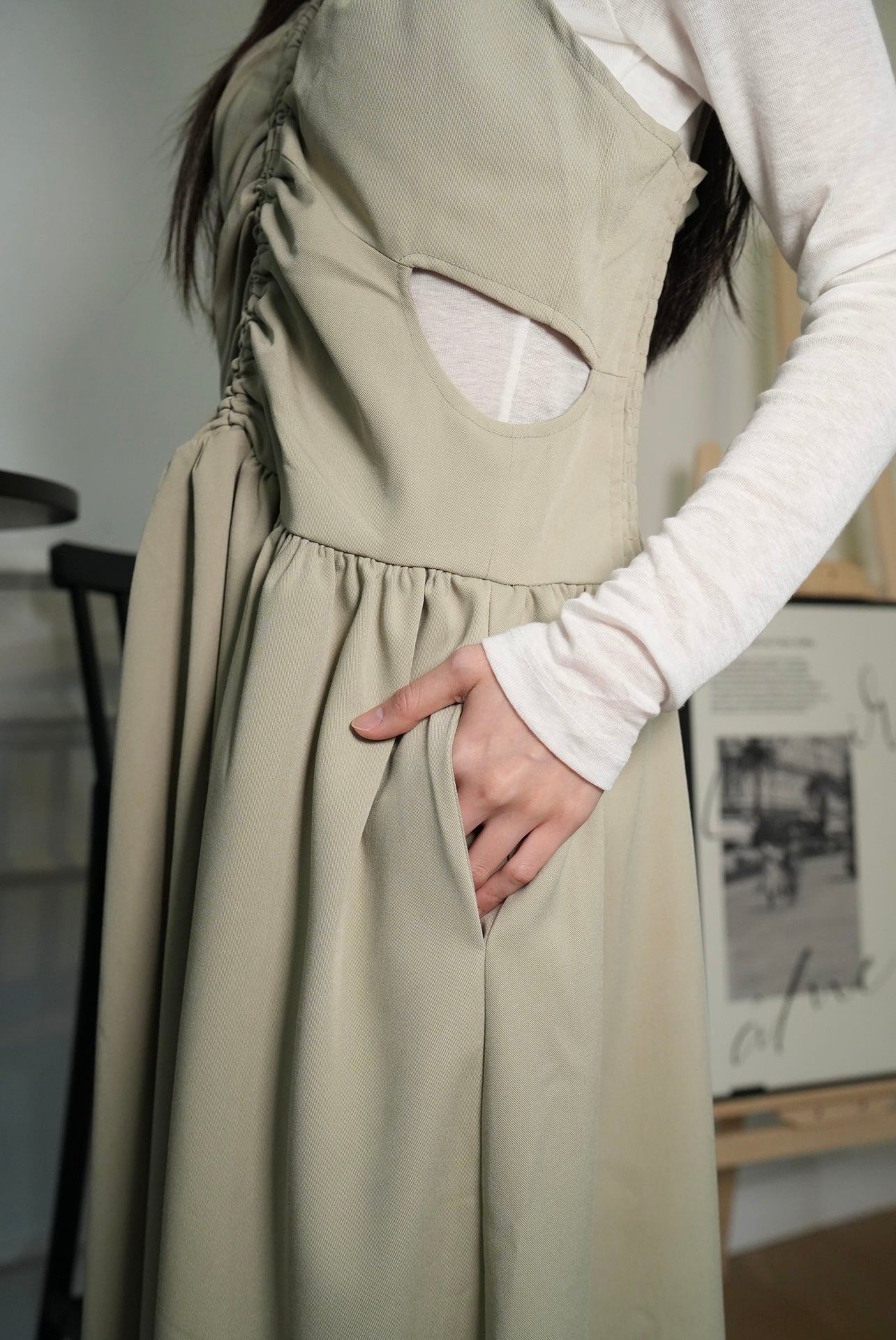 A11 Becara Dessert-Cake Maxi Dress