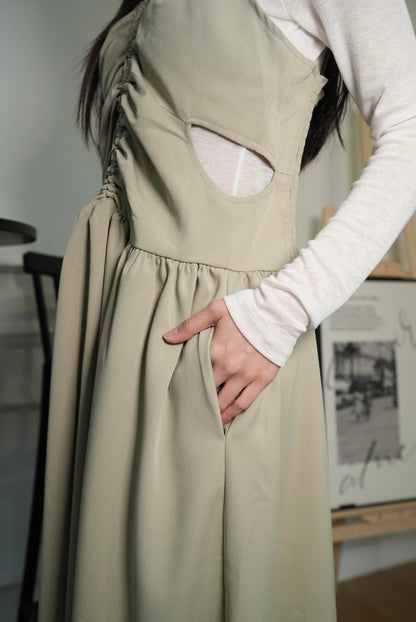 A11 Becara Dessert-Cake Maxi Dress