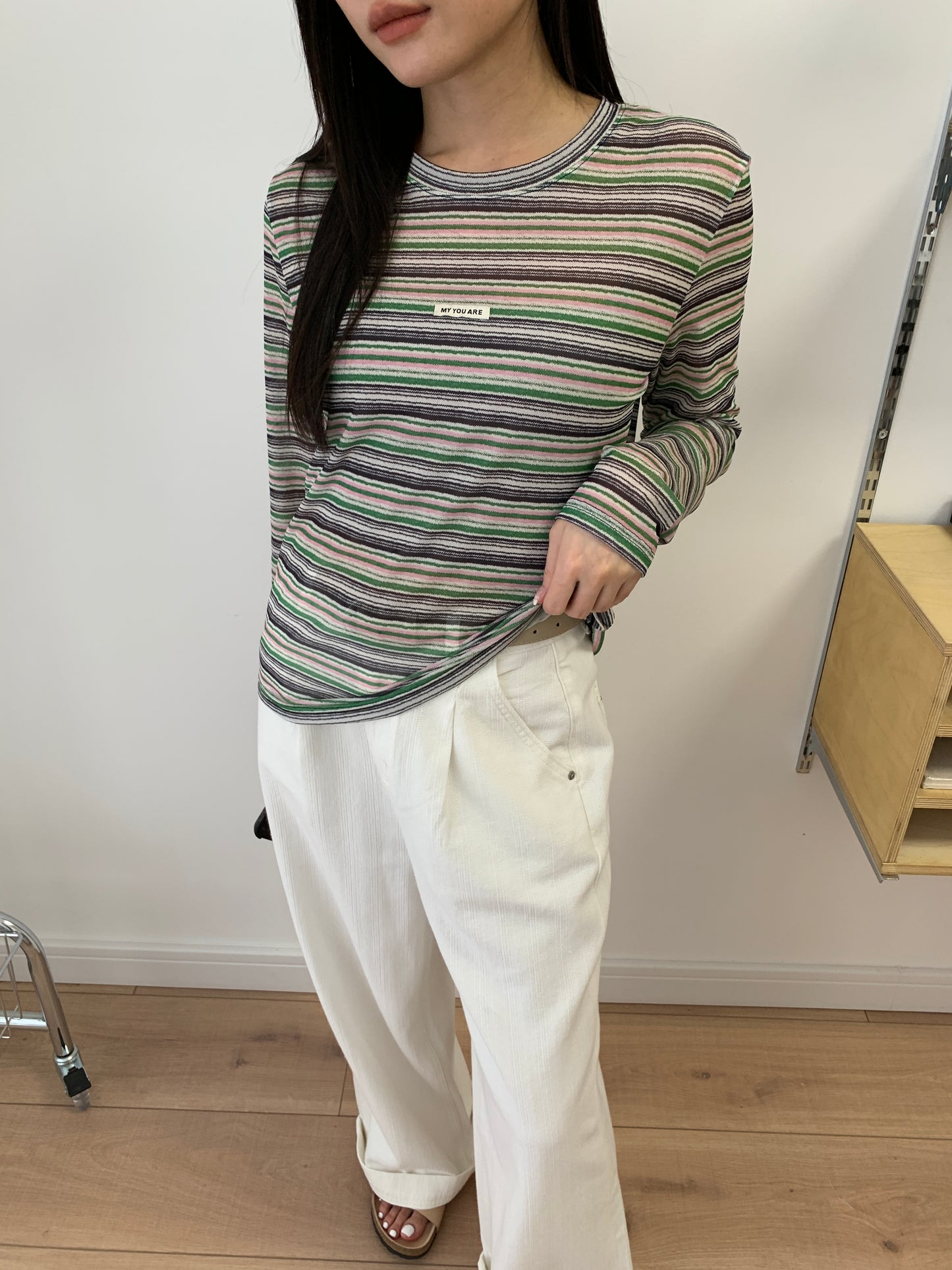 FLASHY DRUNK~ Cooling long-sleeved tee