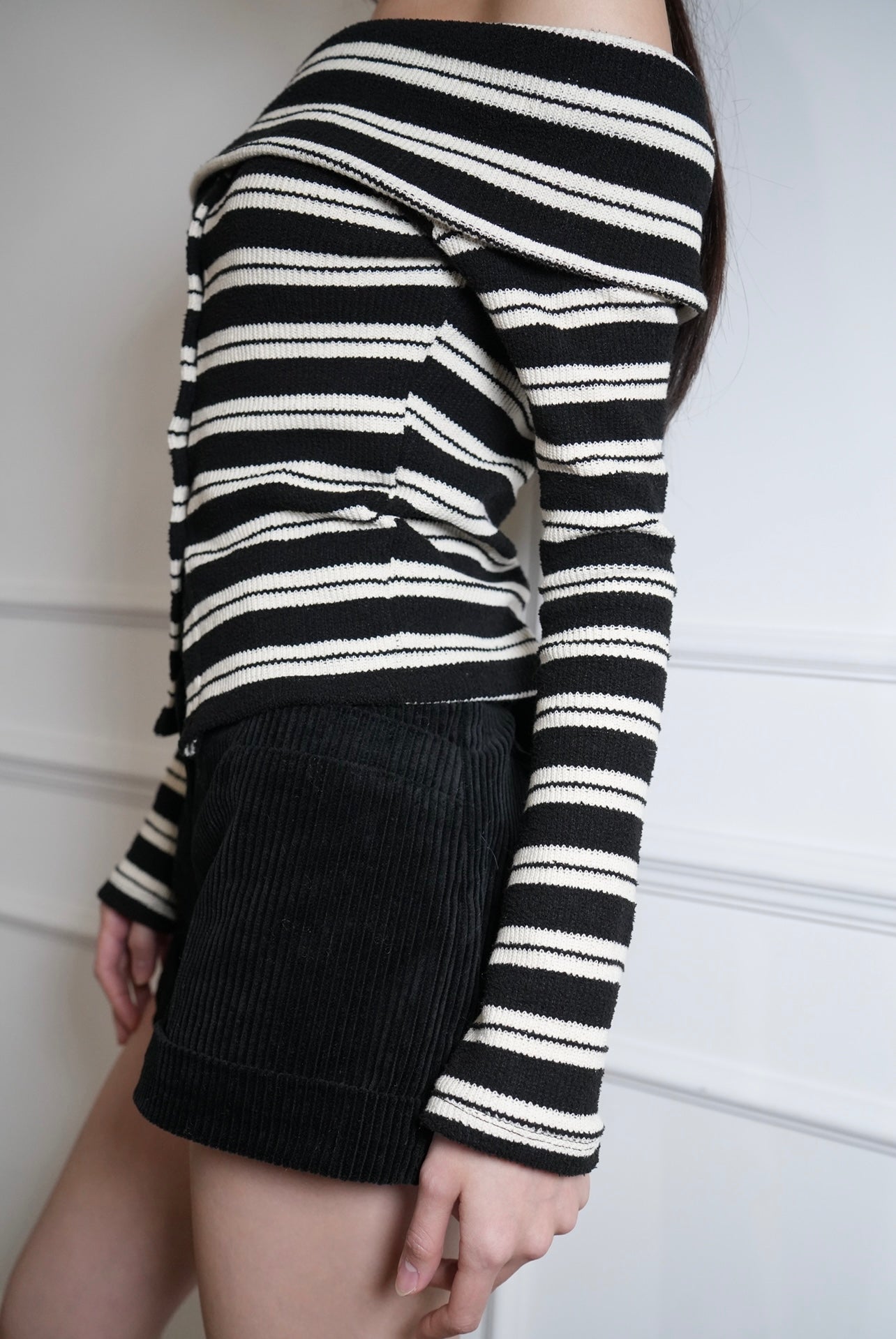 A22 Necy Pure Seduction Stripe-Knit