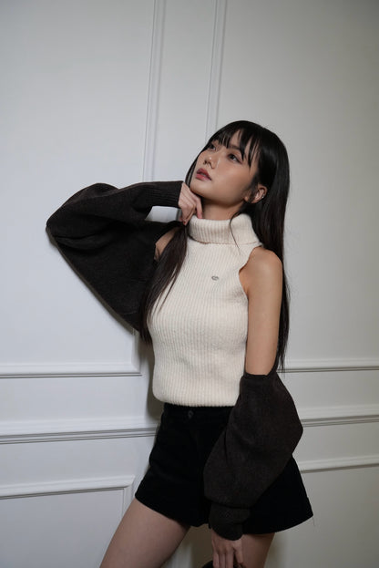 A06 Baby Girl Velvet Shorts