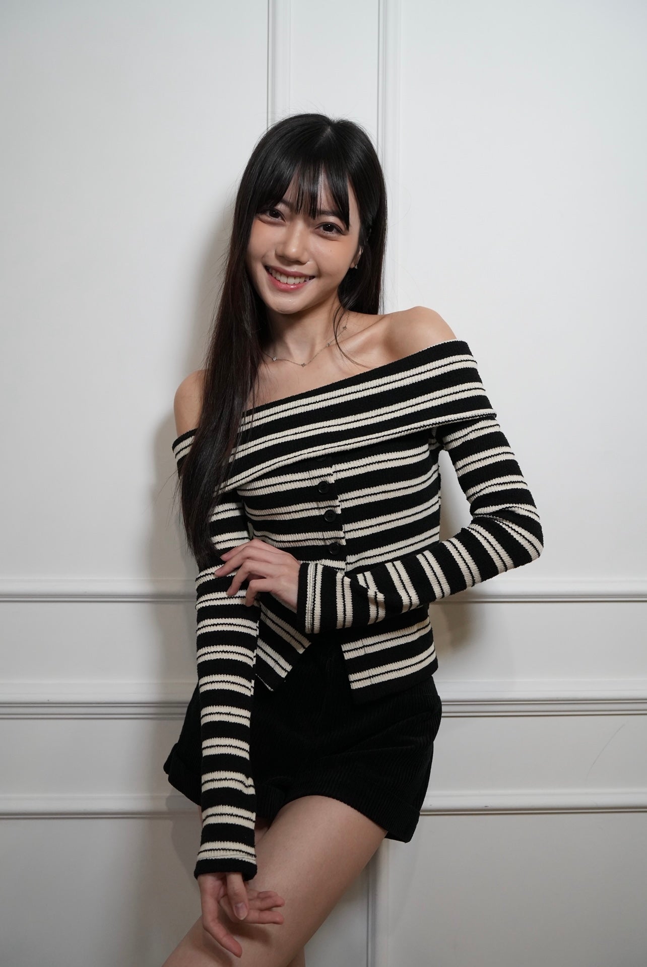 A22 Necy Pure Seduction Stripe-Knit