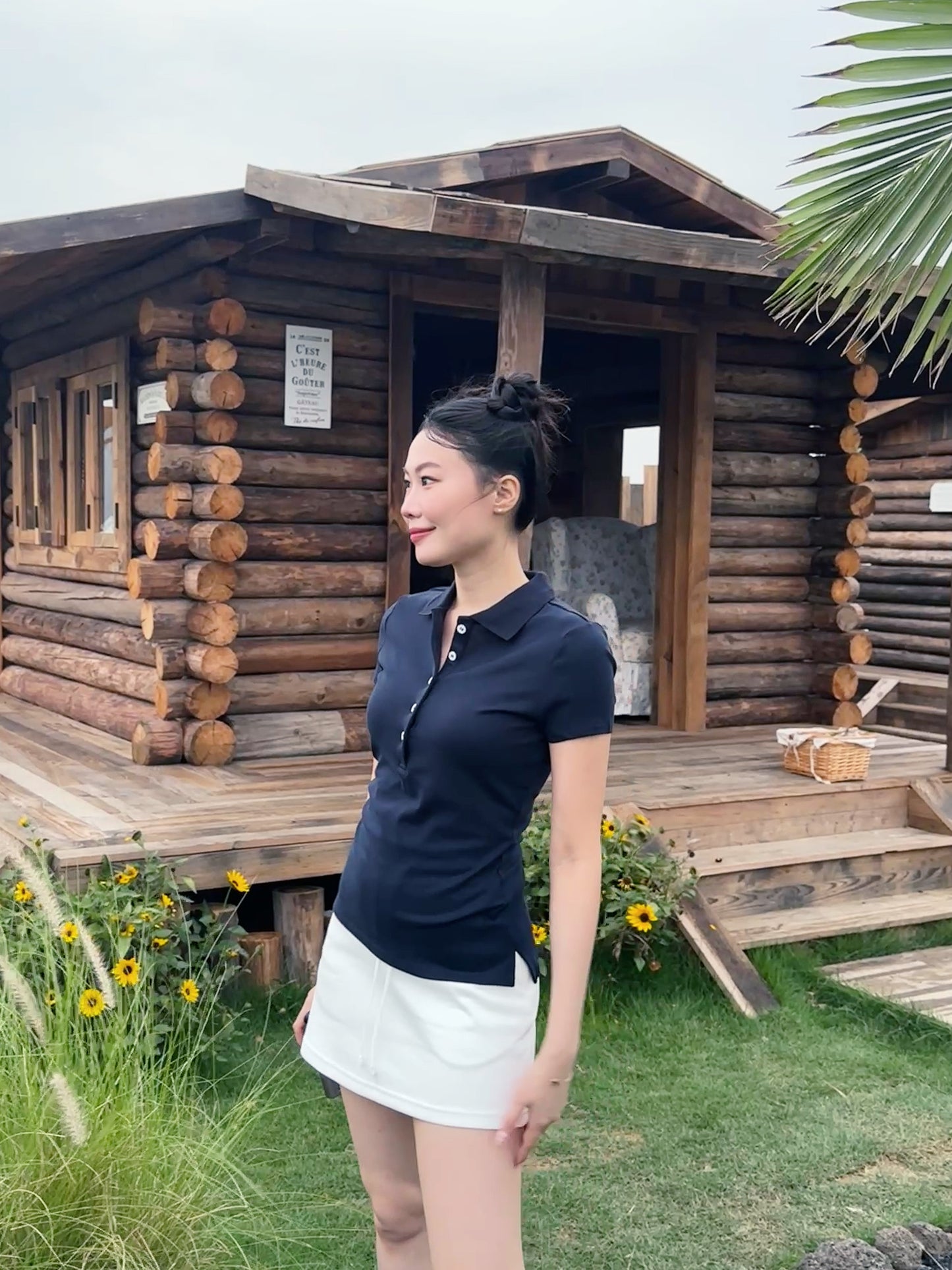 Ace Collection: Sporty Polo Top