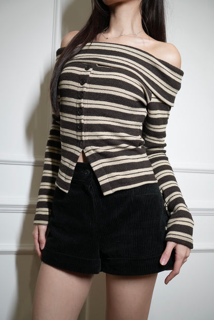 A22 Necy Pure Seduction Stripe-Knit
