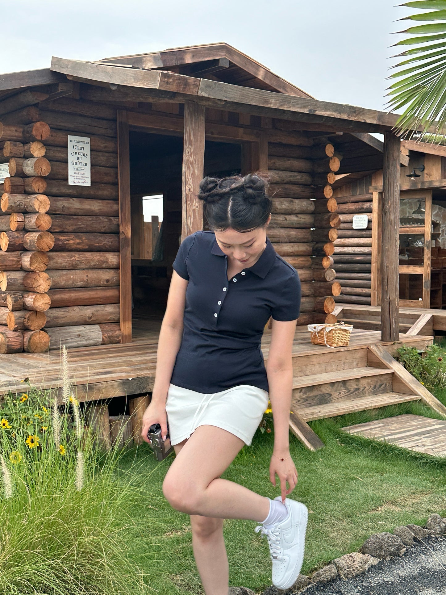 Ace Collection: Sporty Polo Top