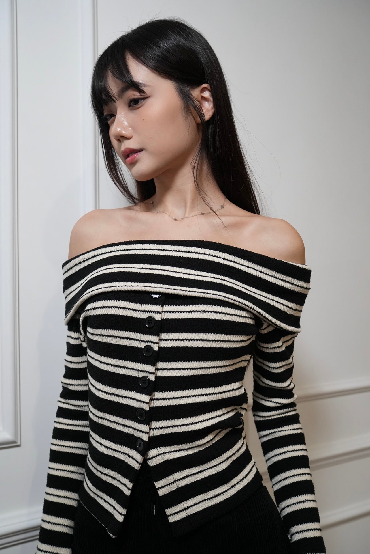 A22 Necy Pure Seduction Stripe-Knit