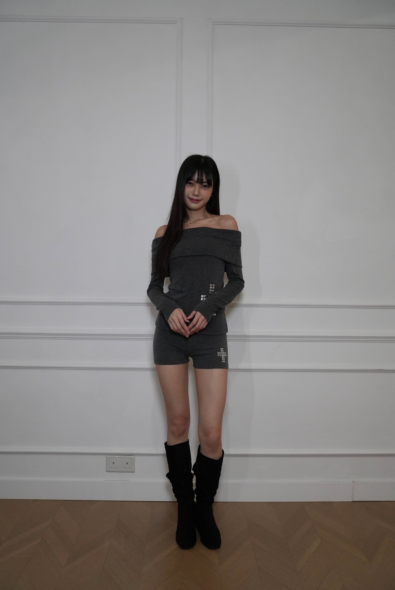 A03 Debo Stacked Suede Boots