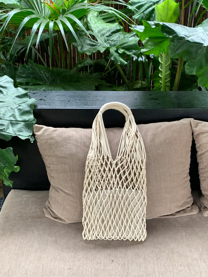9090girl! Mesh Tote- Styled With Inner Pouch