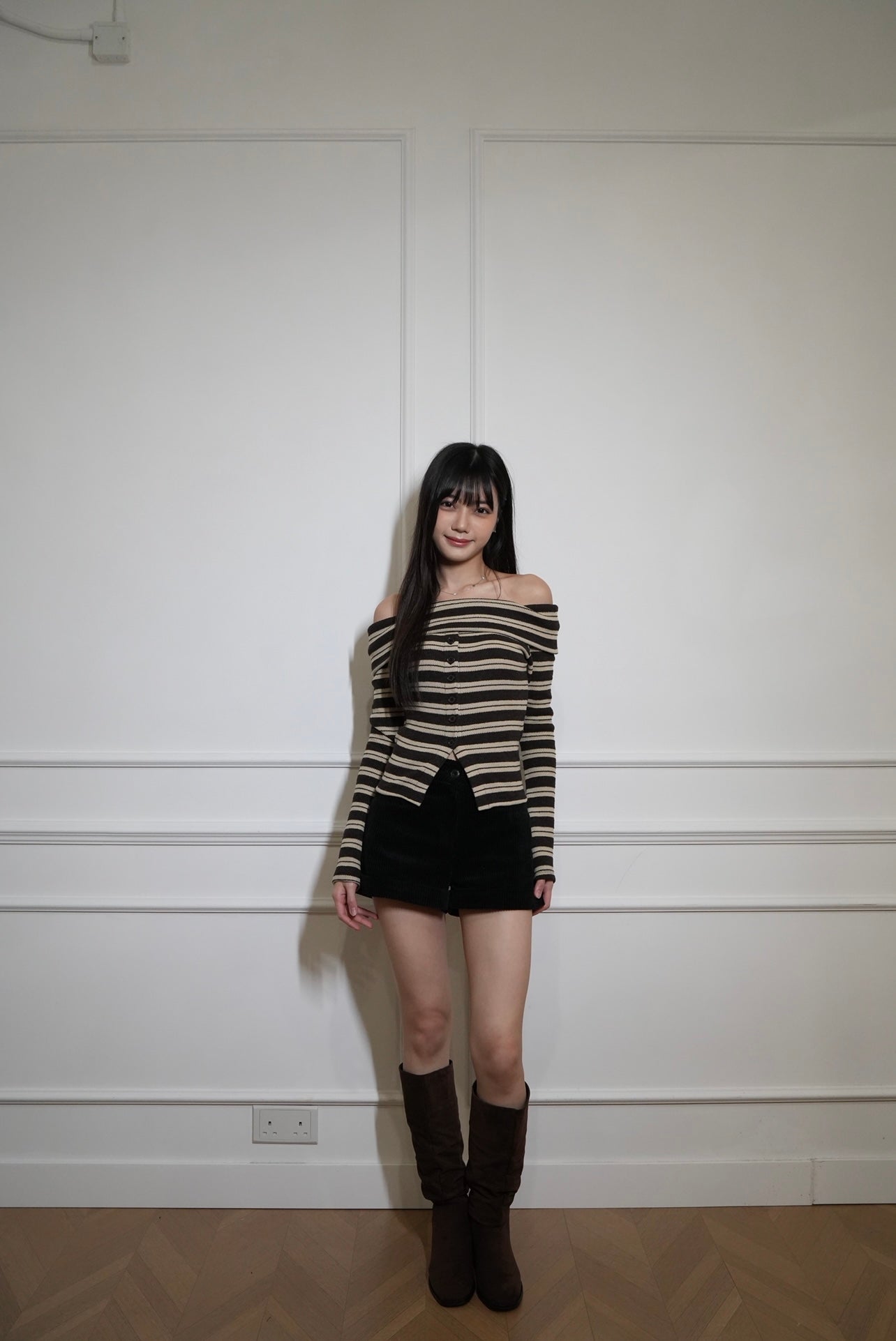 A03 Debo Stacked Suede Boots