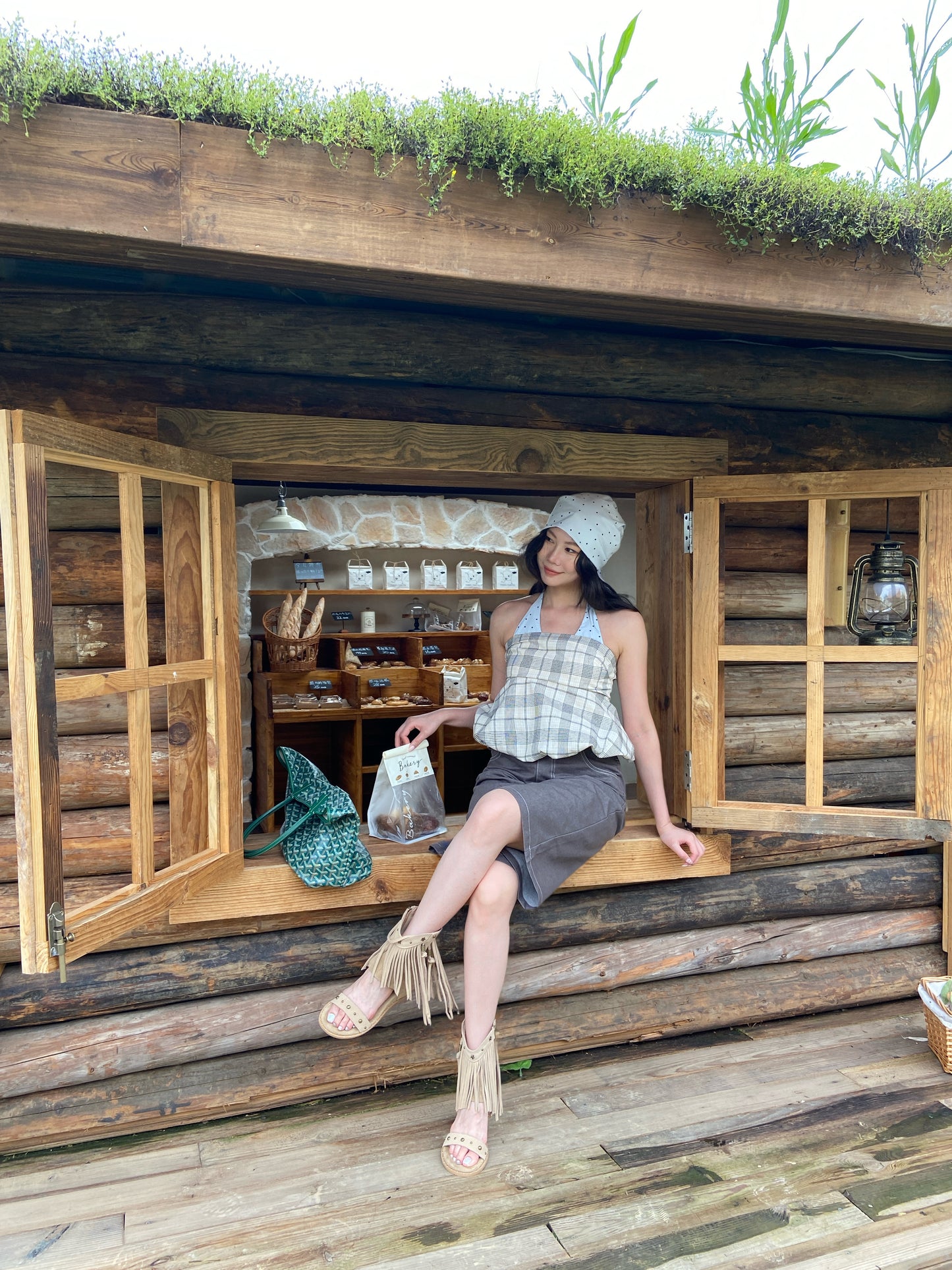 Baha Leather Boot Sandals