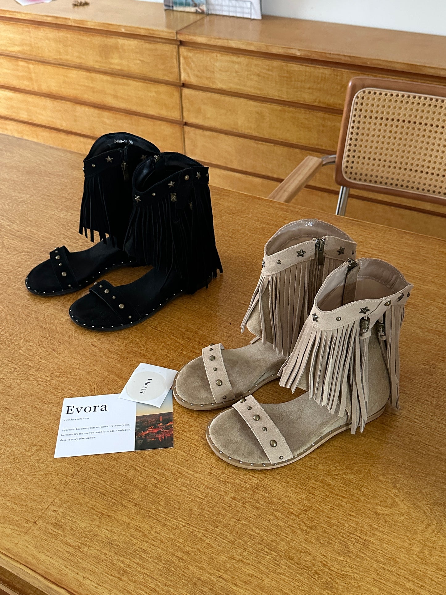 Baha Leather Boot Sandals