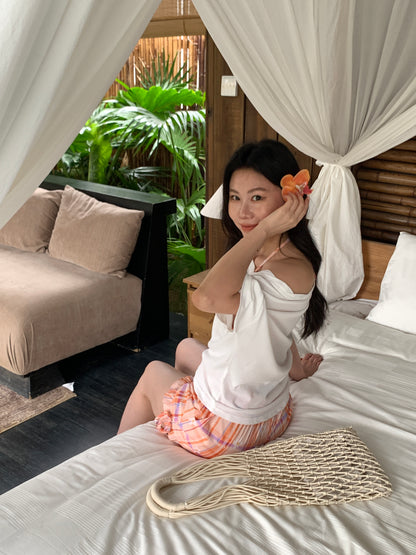 9090girl! Mesh Tote- Styled With Inner Pouch