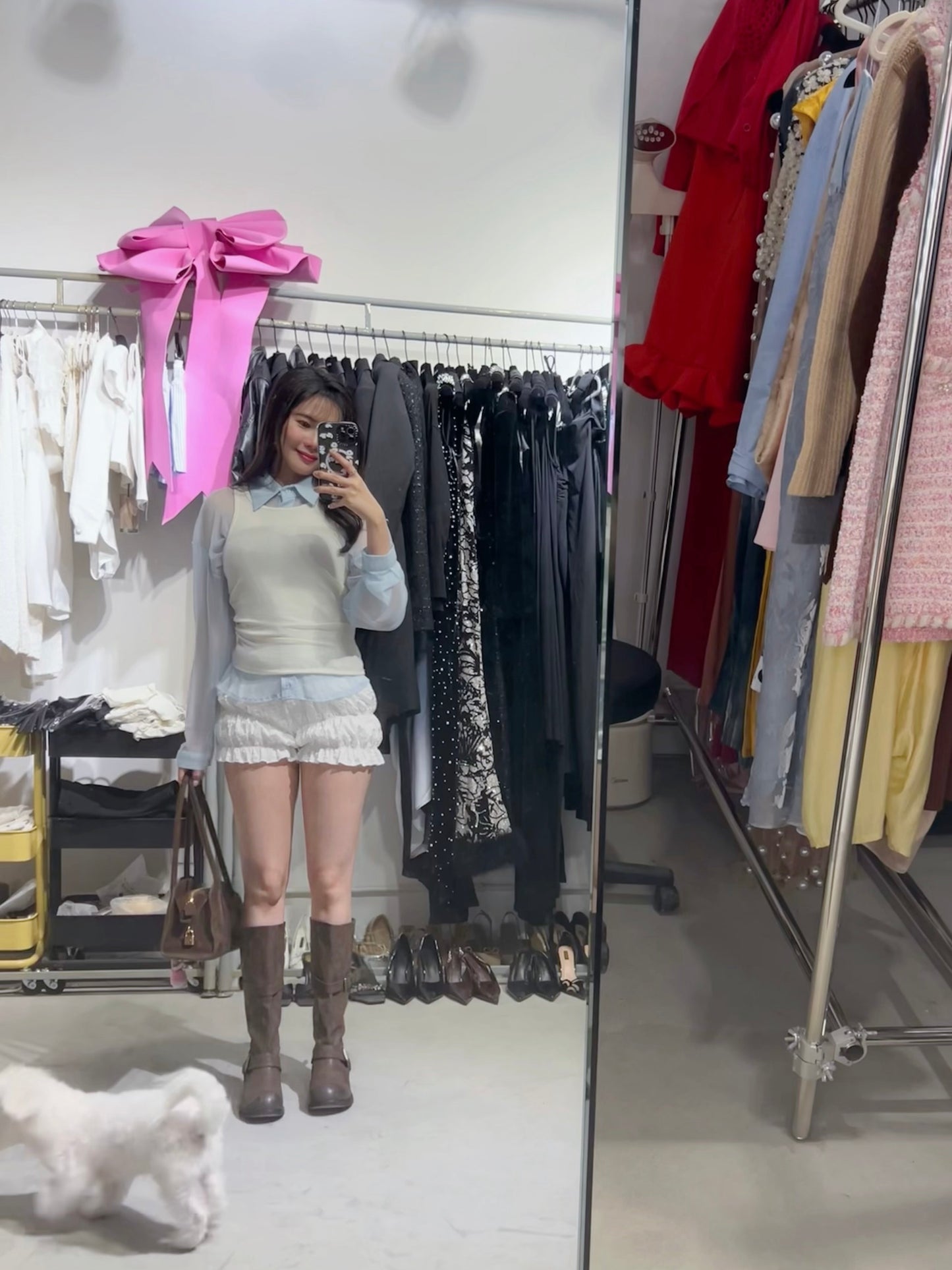 A36 Wonyoung Leather Boots