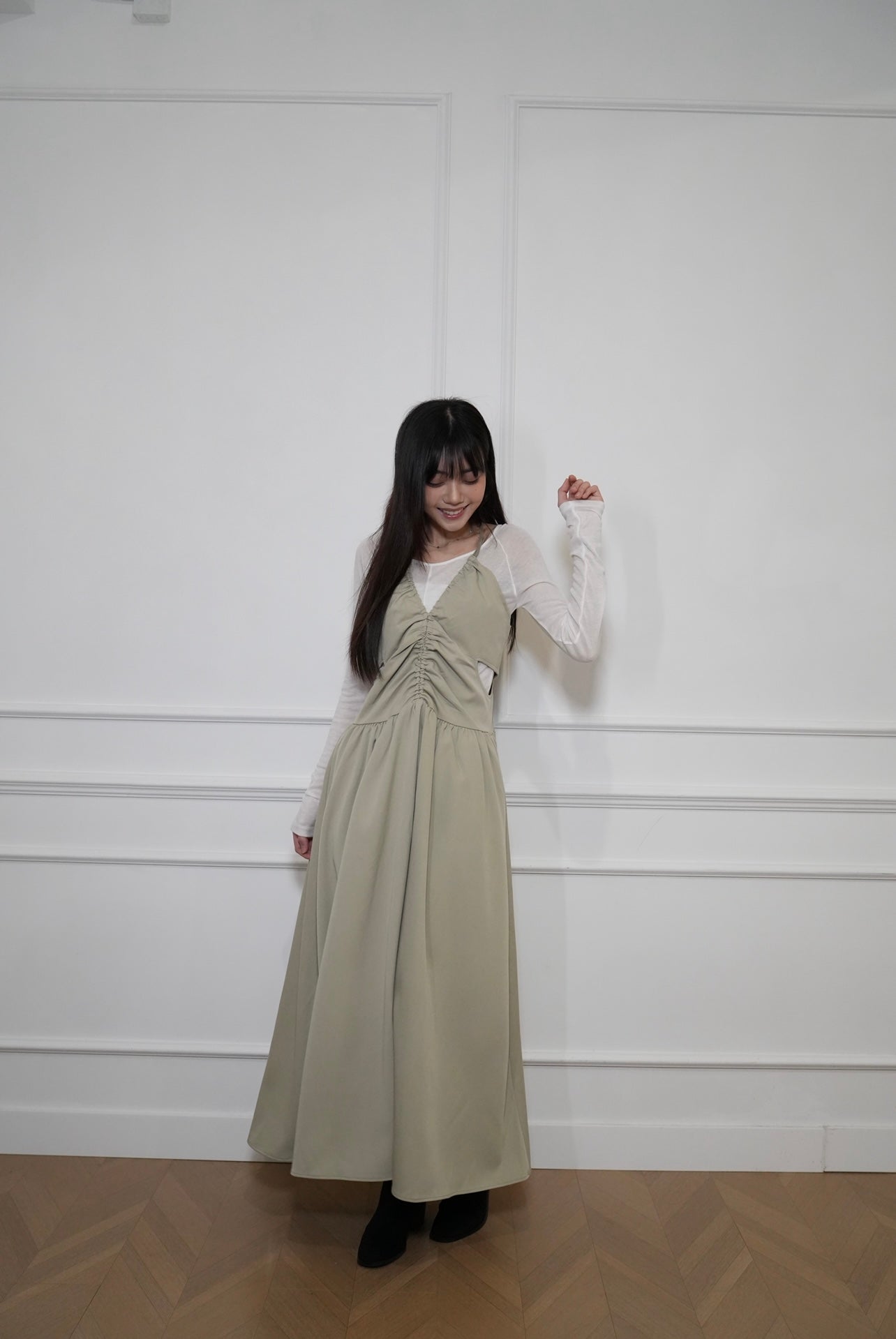 A03 Debo Stacked Suede Boots