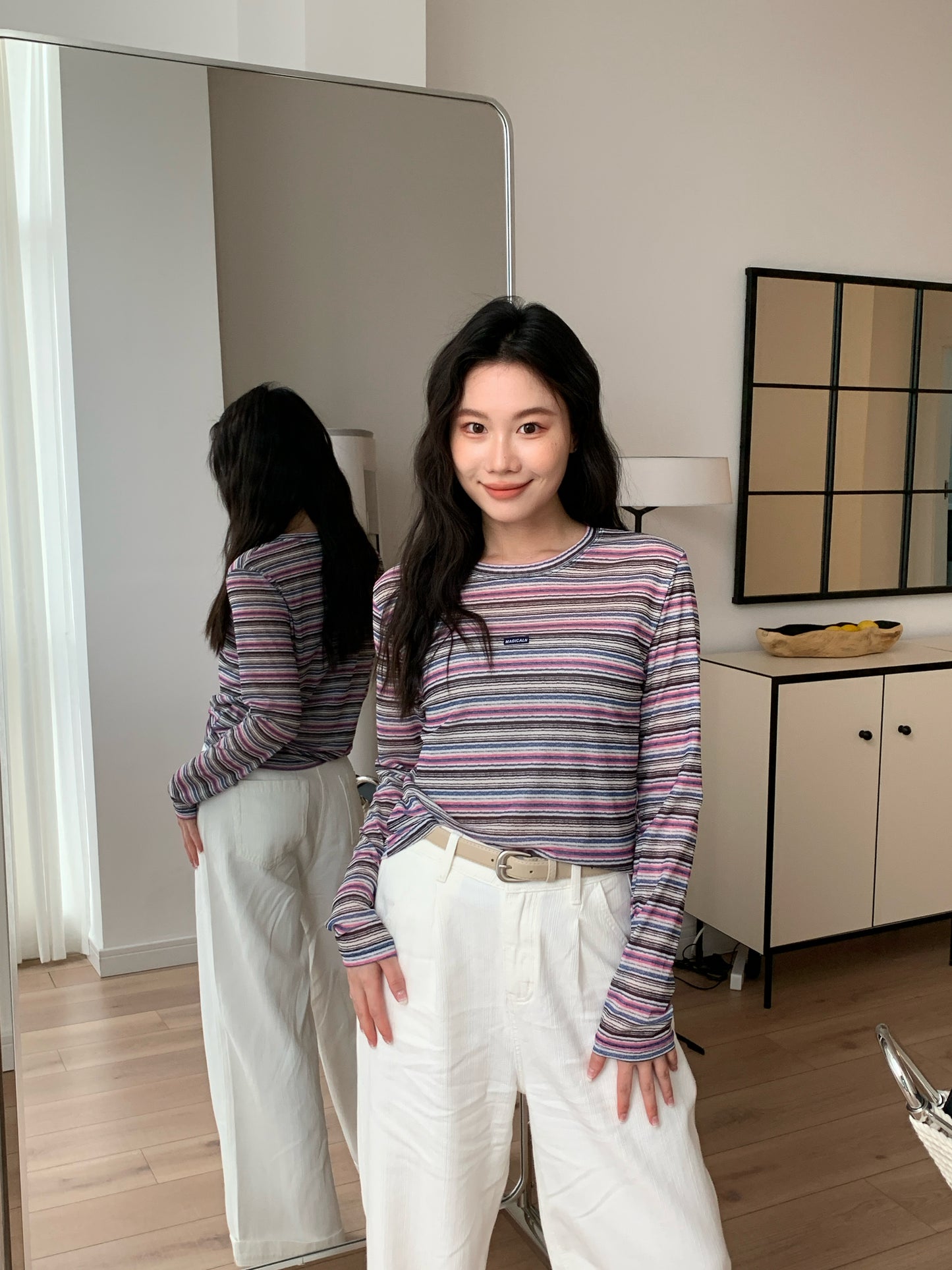 FLASHY DRUNK~ Cooling long-sleeved tee