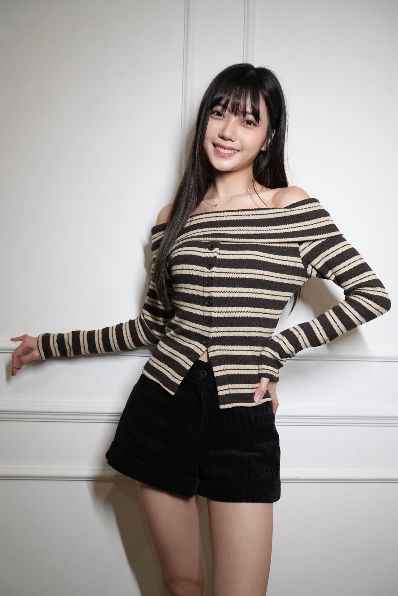 A22 Necy Pure Seduction Stripe-Knit