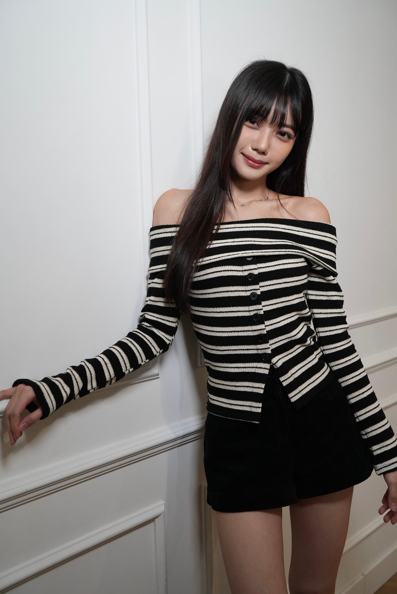 A22 Necy Pure Seduction Stripe-Knit