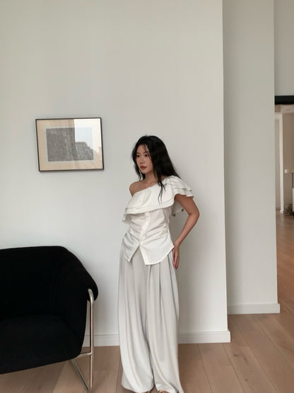 (Everyone screams!) Comfortable cotton pants