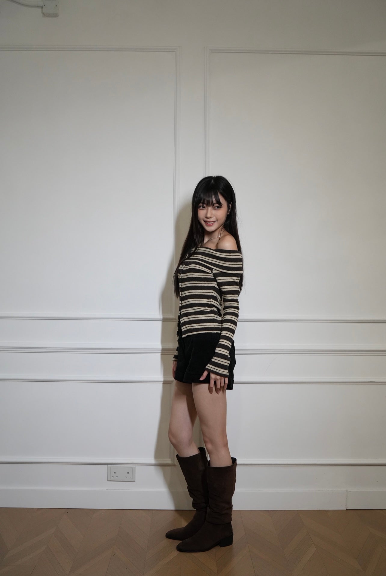 A03 Debo Stacked Suede Boots