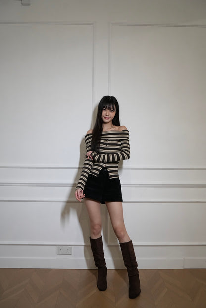 A03 Debo Stacked Suede Boots