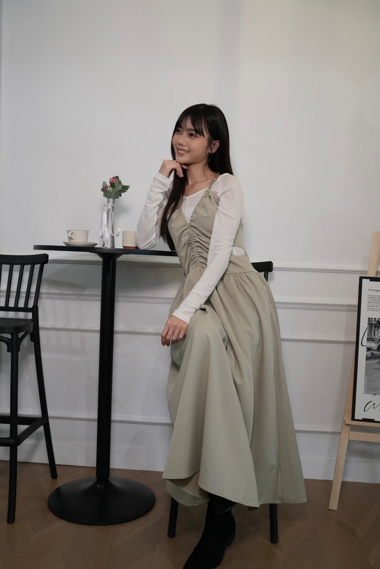 A03 Debo Stacked Suede Boots