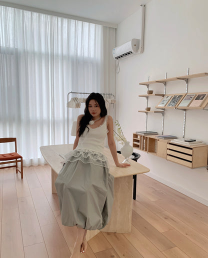 Functional girl bubble skirt pop ＜3 pop ＜3 pop Popping bubble skirt (including waist bag)