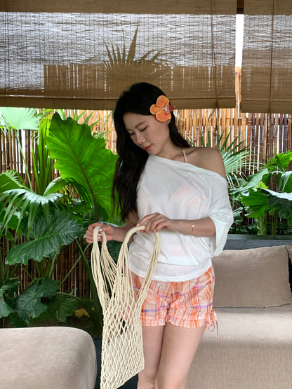 9090girl! Mesh Tote- Styled With Inner Pouch