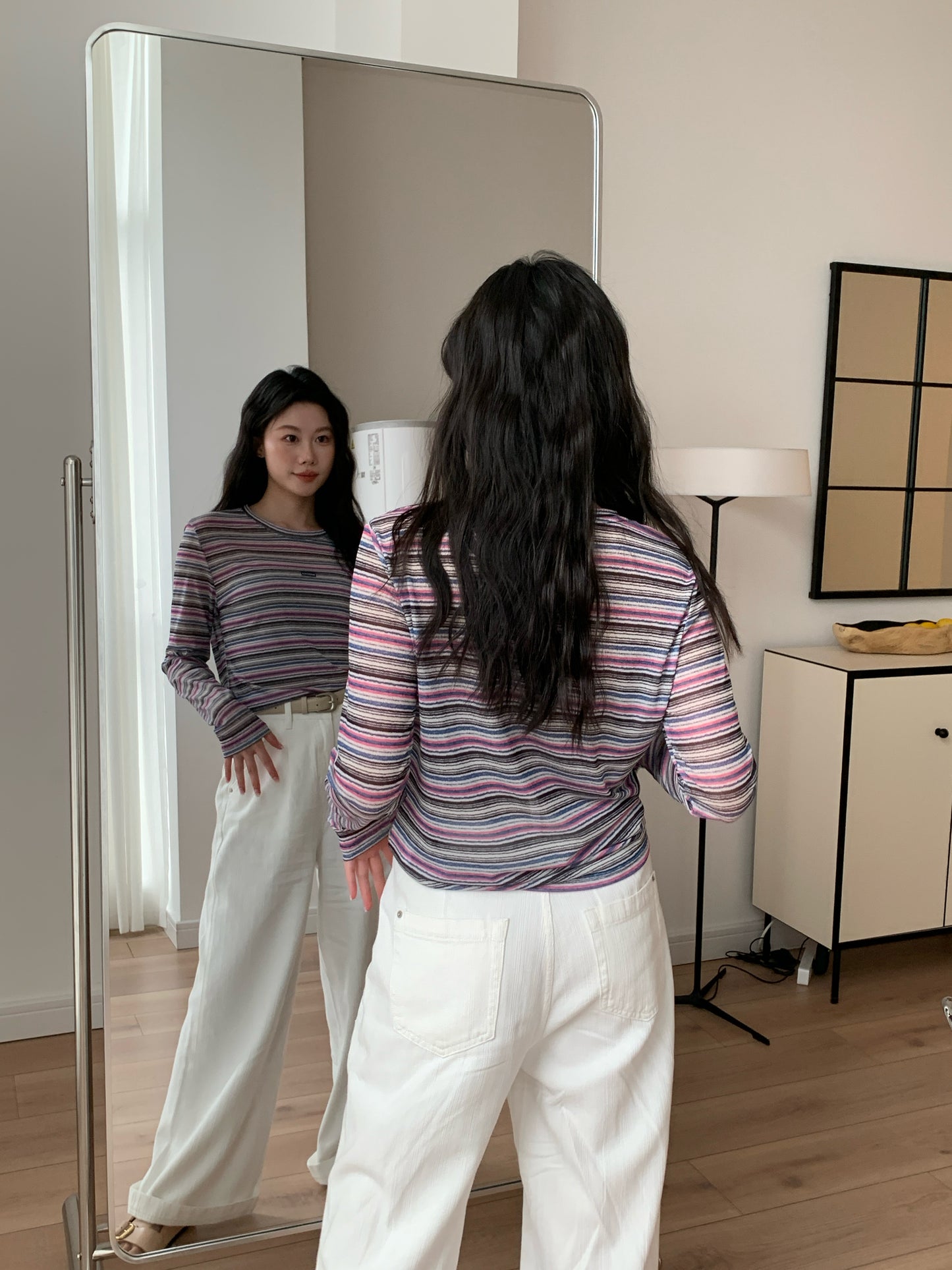 FLASHY DRUNK~ Cooling long-sleeved tee