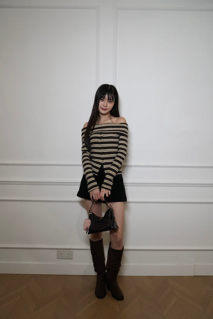 A03 Debo Stacked Suede Boots