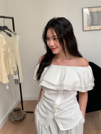 Two ways designer off-shoulder shirt (I just love it!!!!!)