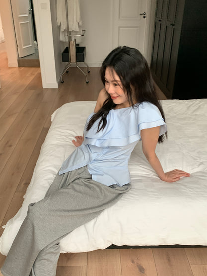 (Everyone screams!) Comfortable cotton pants