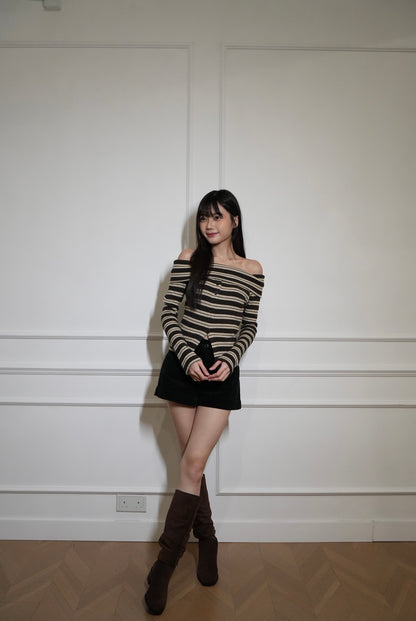 A03 Debo Stacked Suede Boots