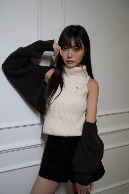 A06 Baby Girl Velvet Shorts